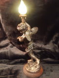 Titanic Lighted 13-Inch Grand Staircase Cherub — Aft