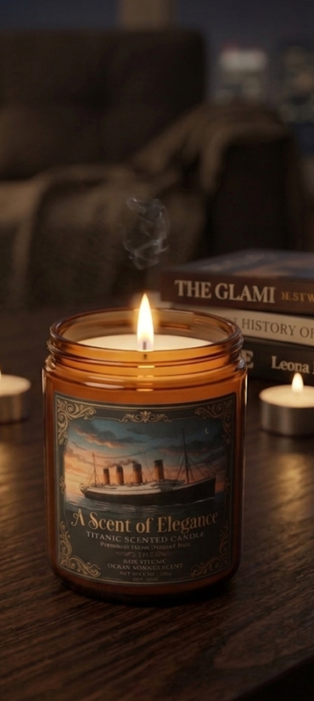 Titanic: Scent of Elegance Candle — Ocean Voyage