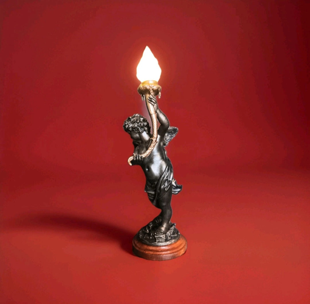 Titanic Grand Staircase 13 inch Lighted Cherub